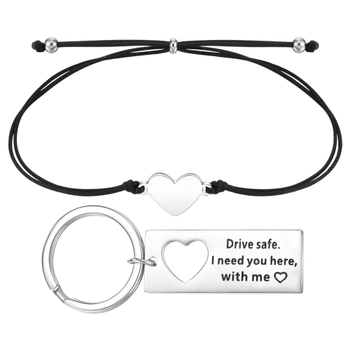 Drive safe keychain for boyfriend deals
